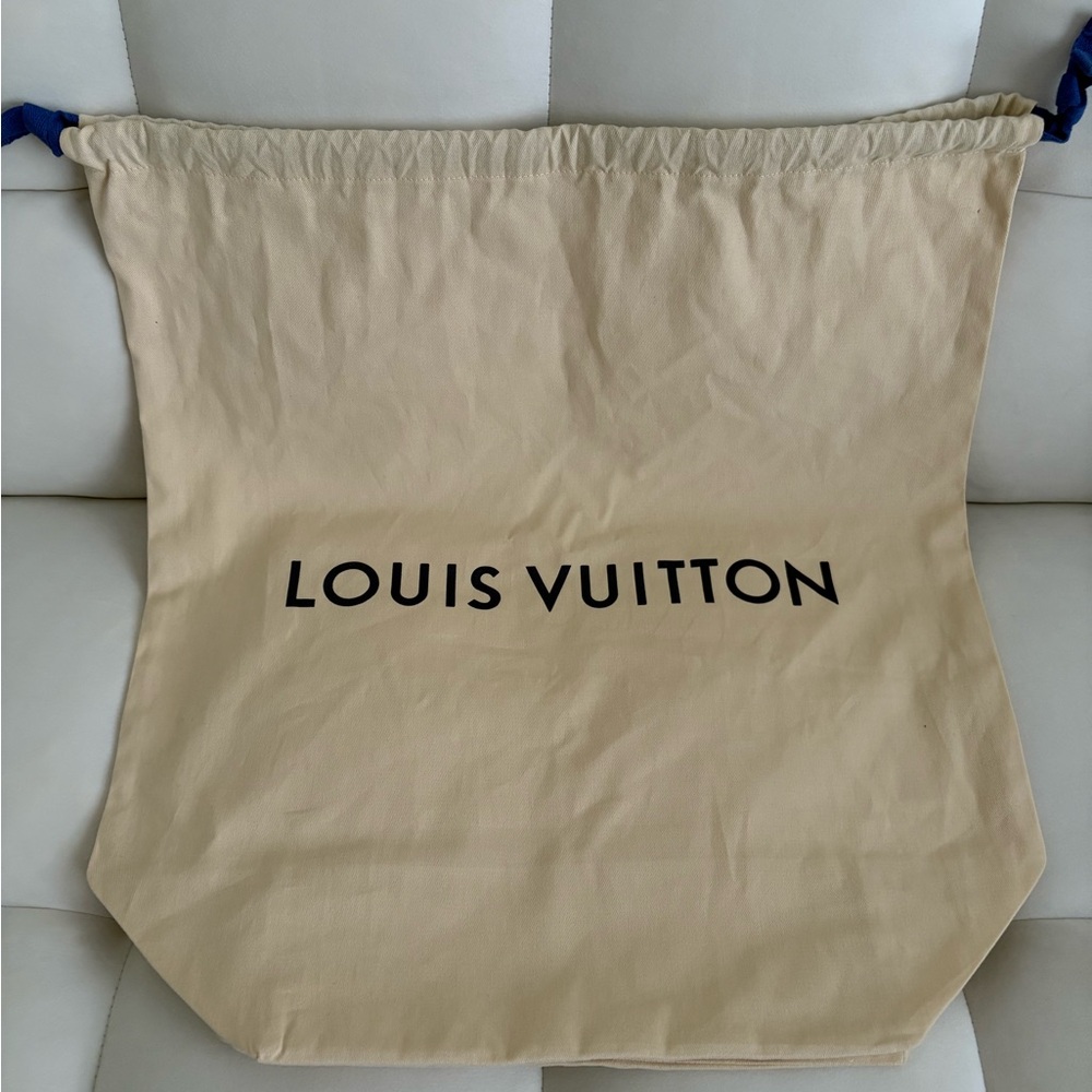 Louis Vuitton Cream Dust Bag